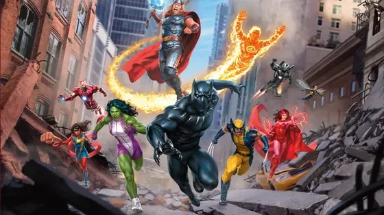 MTG Pre Release kit Marvel super heroes