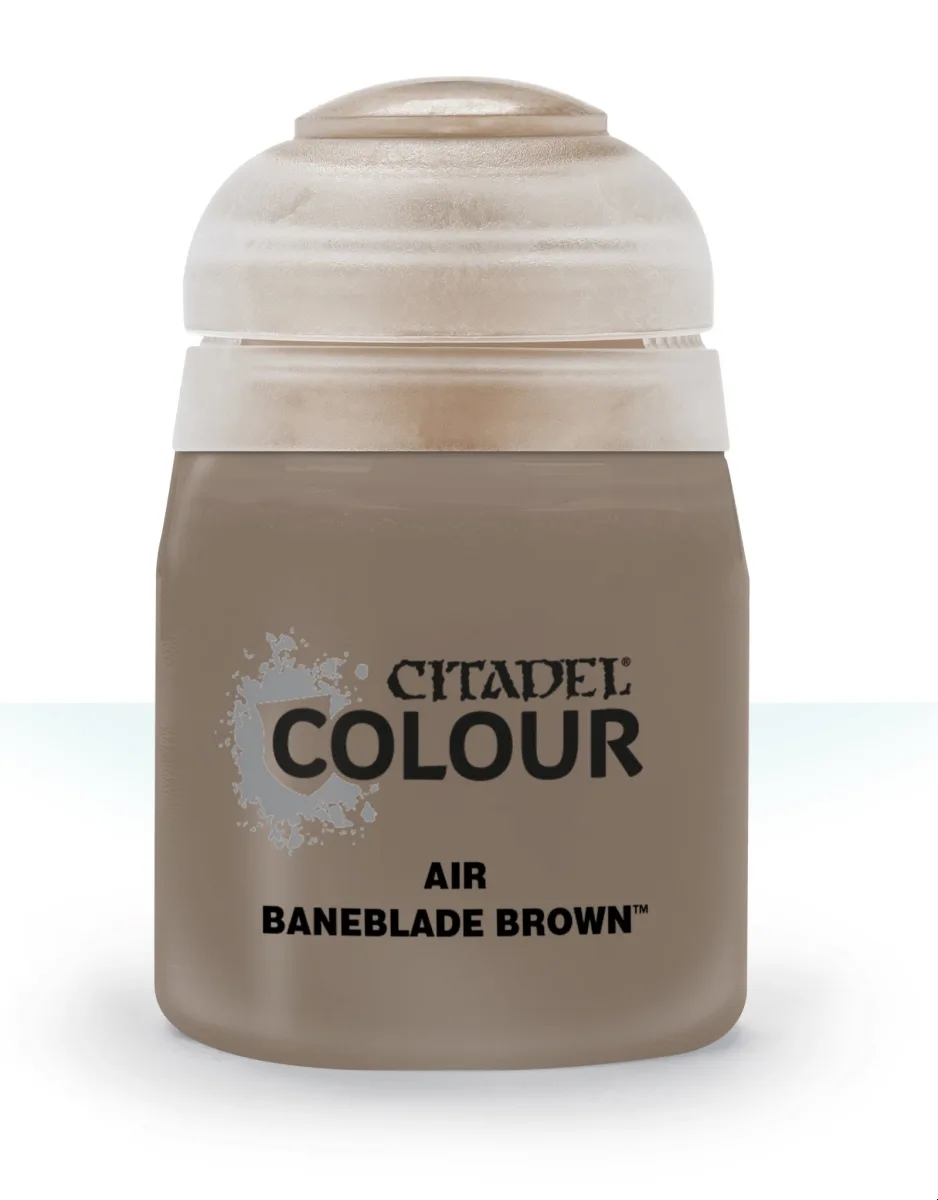 Games Workshop Citadel Air Baneblade Brown acrylic paint bottle, 24ml airbrush paint