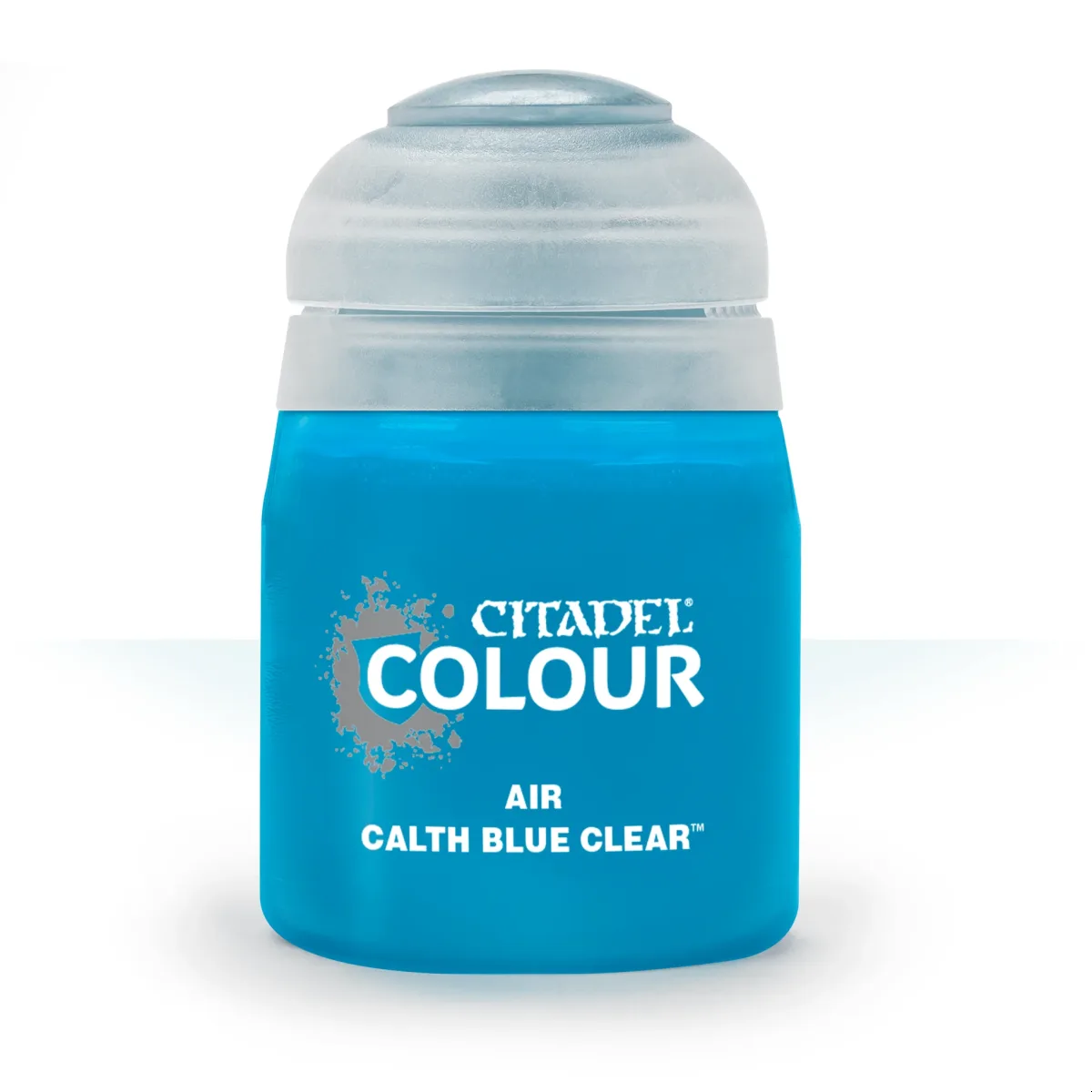 Citadel Air Calth Blue Clear 24ml paint pot for miniatures and models