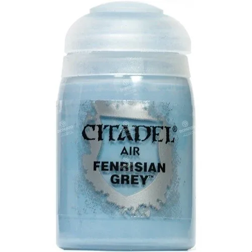 Citadel Air Fenrisian Grey 24ml acrylic paint bottle for airbrushing miniatures